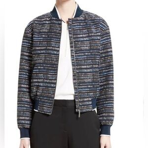 GREY Jason Wu- tweed bomber jacket- size 4